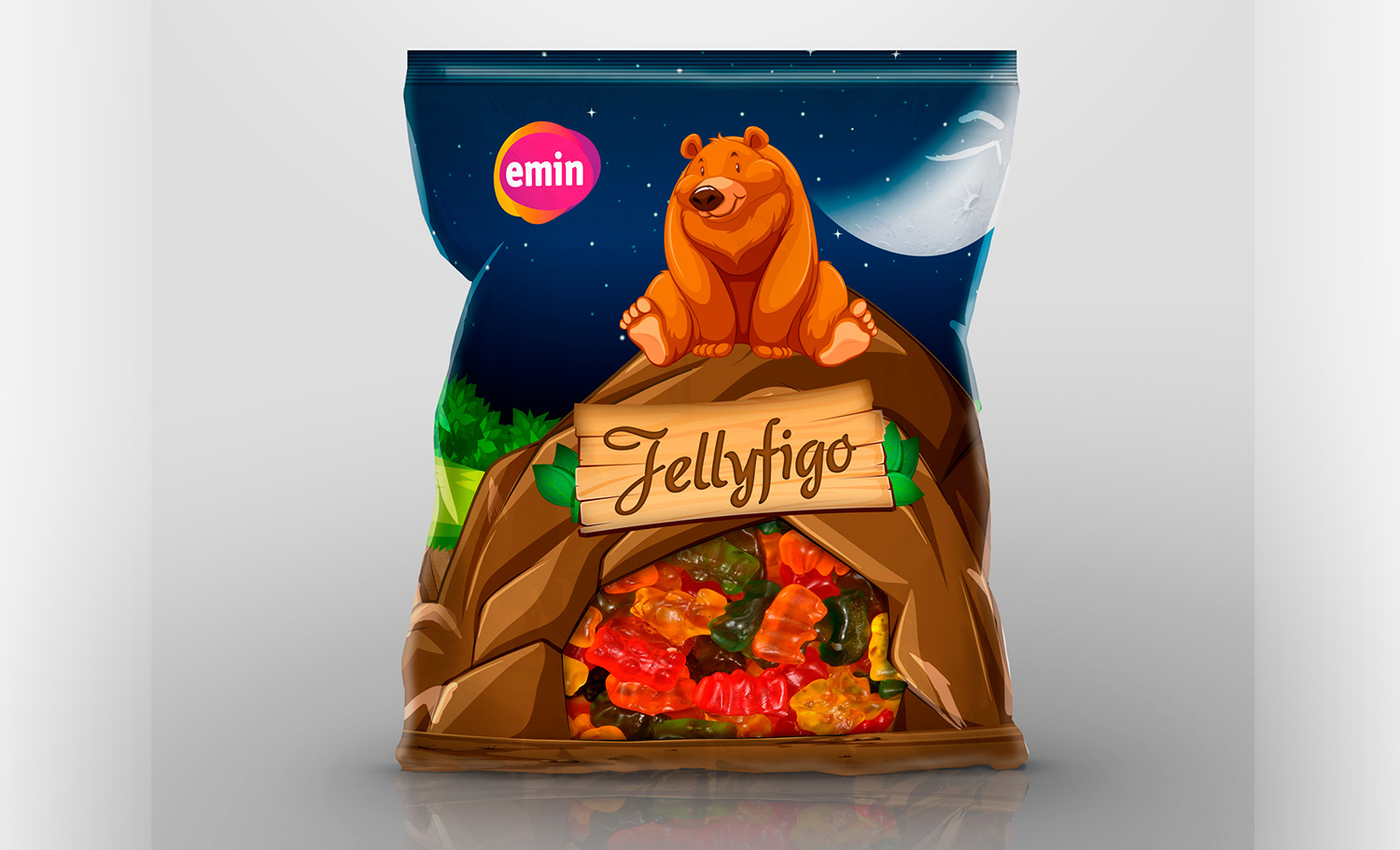 Emin Şekerleme Jellyfigo Doypack Ambalaj - Doypack Ambalajları